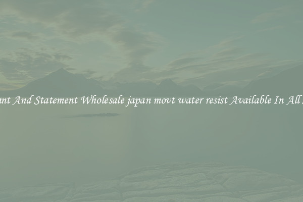 Elegant And Statement Wholesale japan movt water resist Available In All Styles